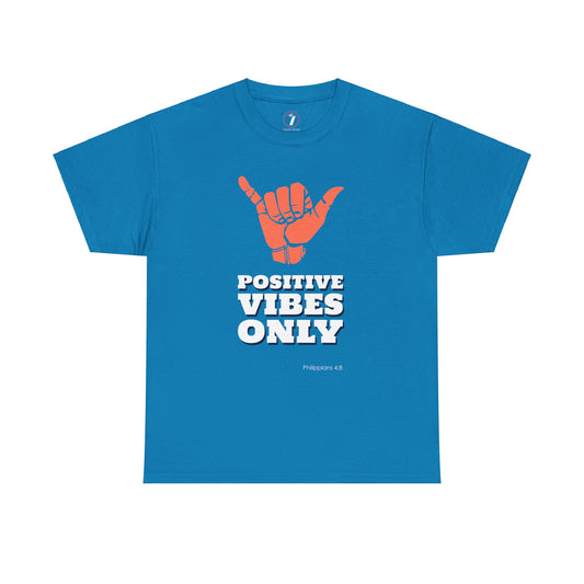 Positive Vibes Unisex Heavy Cotton Tee