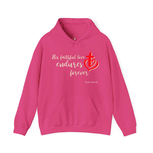 His Faithful Love Unisex Heavy Blendâ„¢ Hooded Sweatshirt