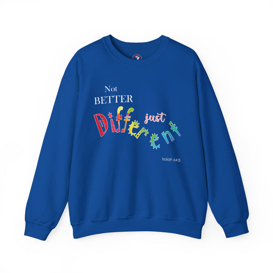 Just Different Unisex Heavy Blend™ Crewneck Sweatshirt