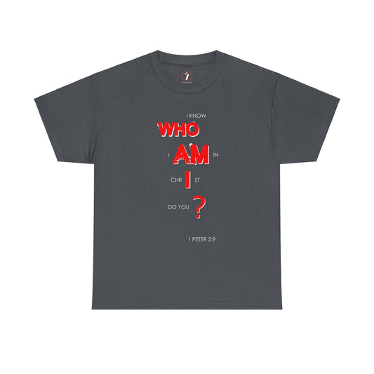 Who Am I ? Unisex Heavy Cotton Tee