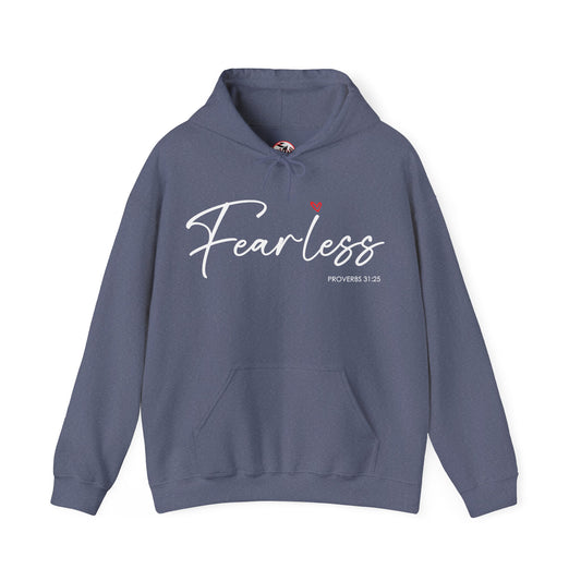 "Fearless" Inspirational Pullover Hoodie