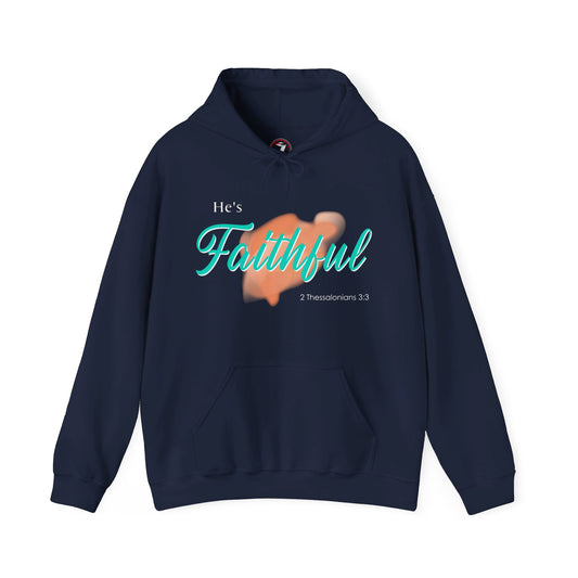He's Faithful Unisex Heavy Blendâ„¢ Hooded Sweatshirt