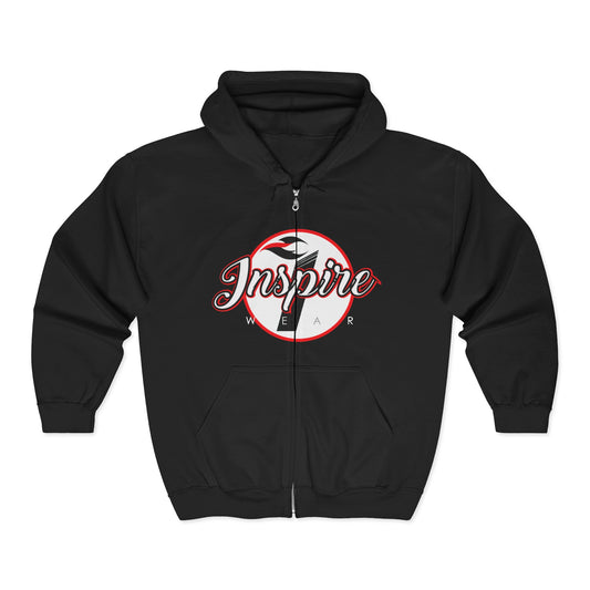 Inspire Wear Unisex Heavy Blendâ„¢ Full Zip Hooded Sweatshirt