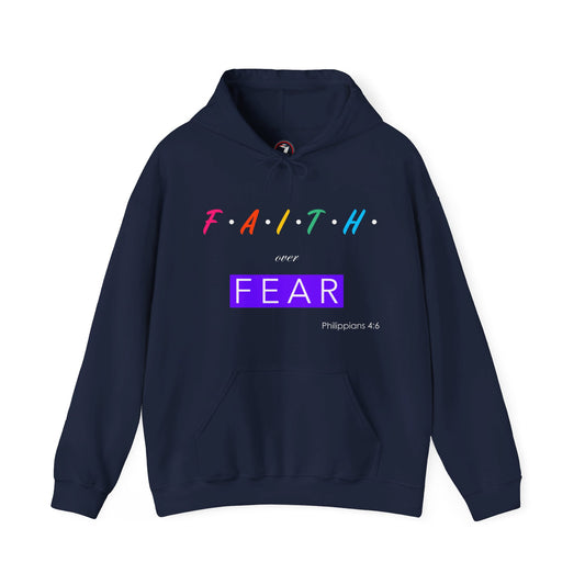 Faith Over Fear Unisex Heavy Blendâ„¢ Hooded Sweatshirt