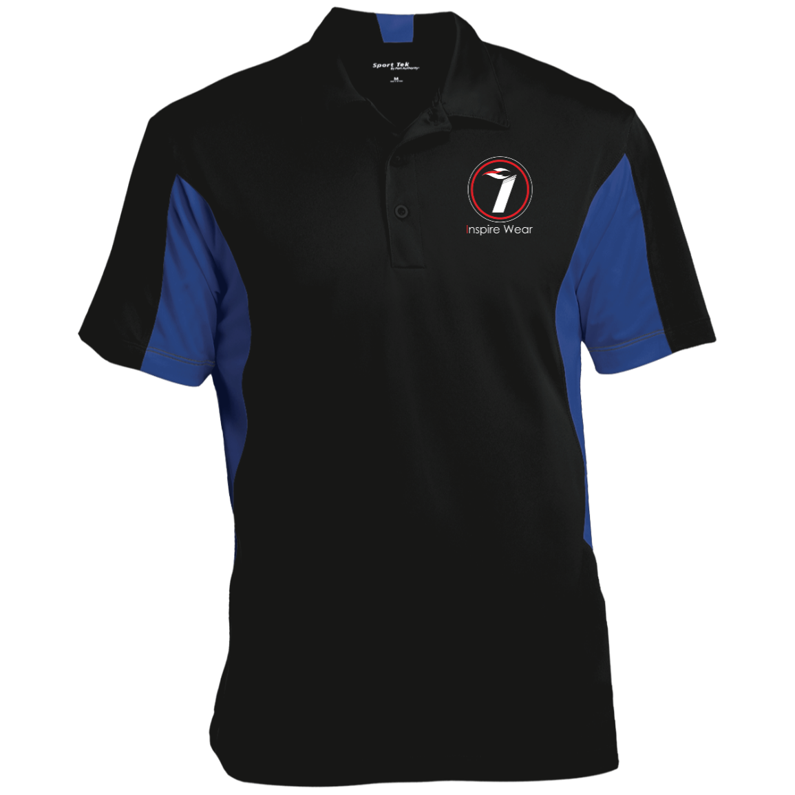 I Wear logo complete ST655 Men's Colorblock Performance Polo