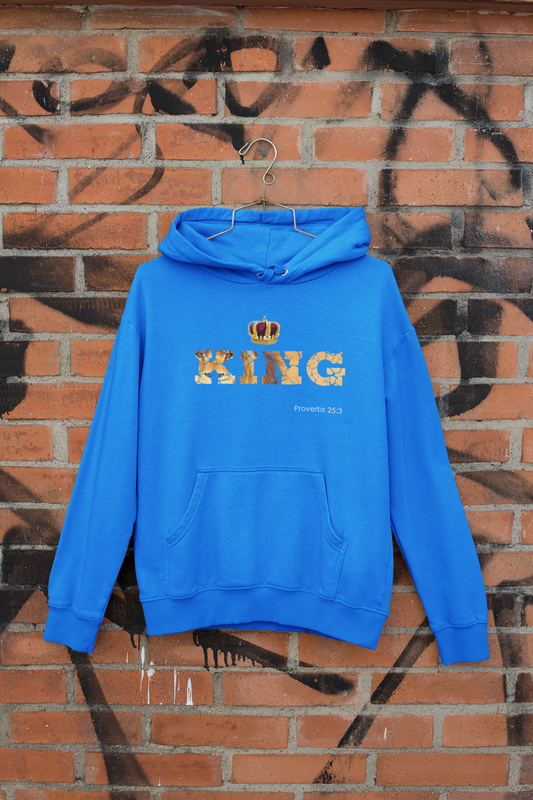I Am King Unisex Heavy Blendâ„¢ Hooded Sweatshirt