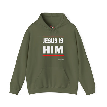 Jesus is Him Unisex Heavy Blend™ Hooded Sweatshirt