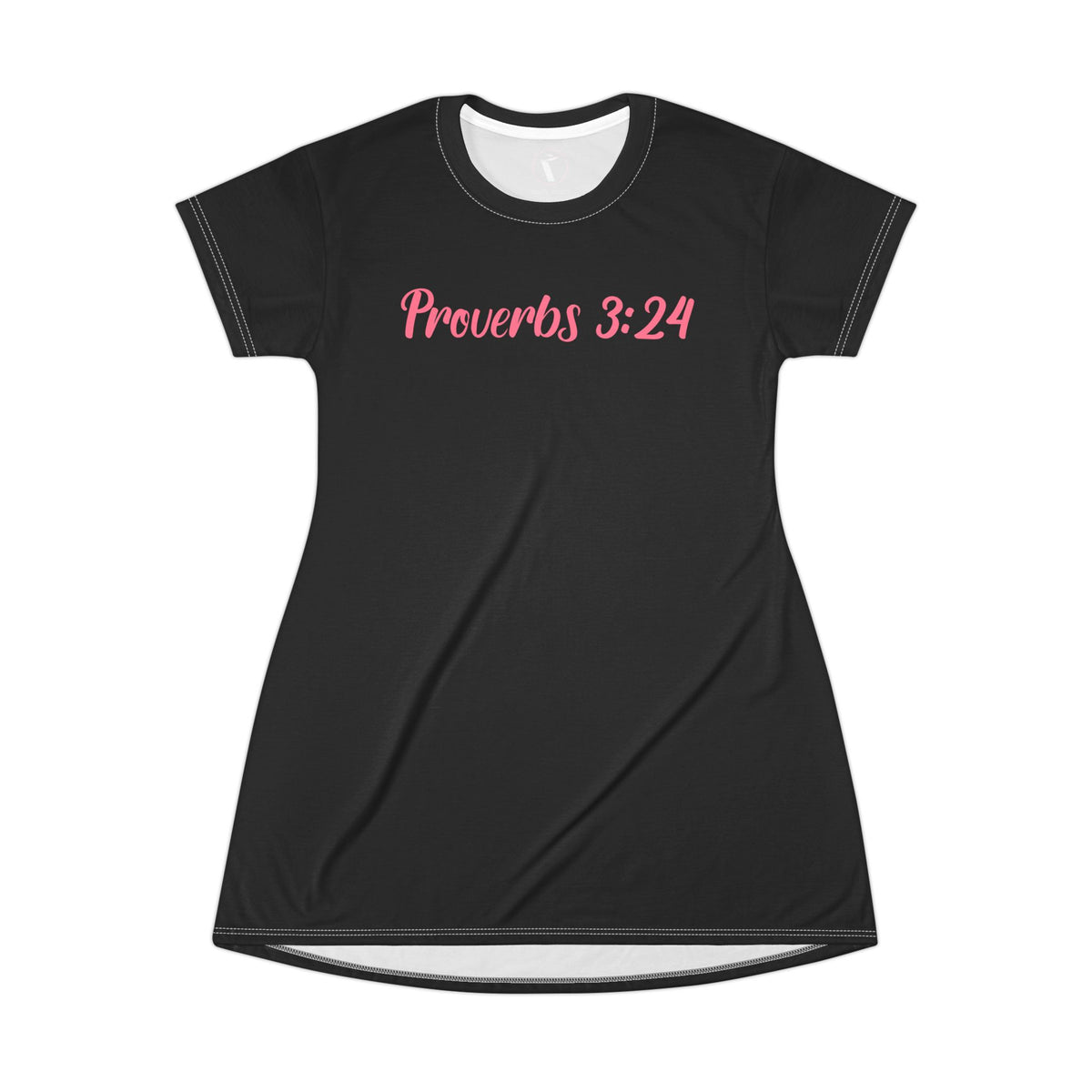 Proverbs 3:24 T-Shirt Dress