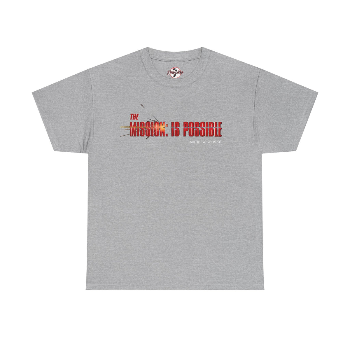 The Mission is Possible Motivational Unisex Graphic T-Shirt