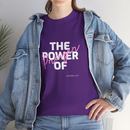 The Power of Prayer Unisex Heavy Cotton Tee