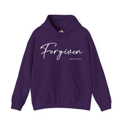 "Forgiven" Inspirational Pullover Hoodie