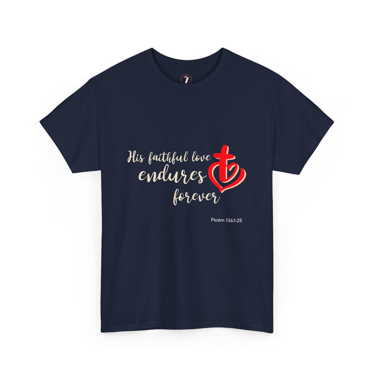 His Faithful Love Unisex Heavy Cotton Tee