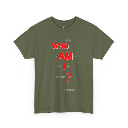 Who Am I ? Unisex Heavy Cotton Tee