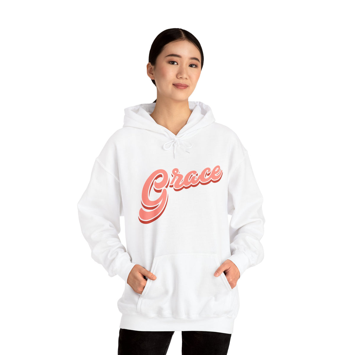 "Grace" Inspirational Pullover Hoodie