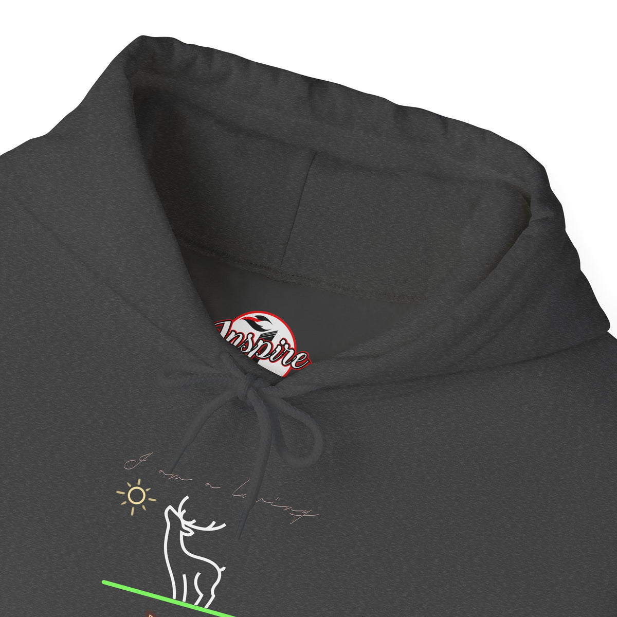 "Loving Doe" Inspirational Hooded Sweatshirt