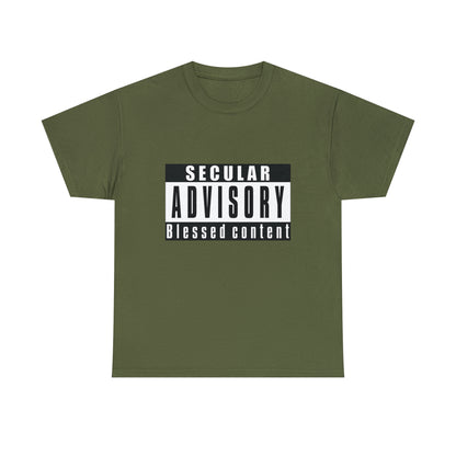Secular Advisory Unisex Heavy Cotton Tee