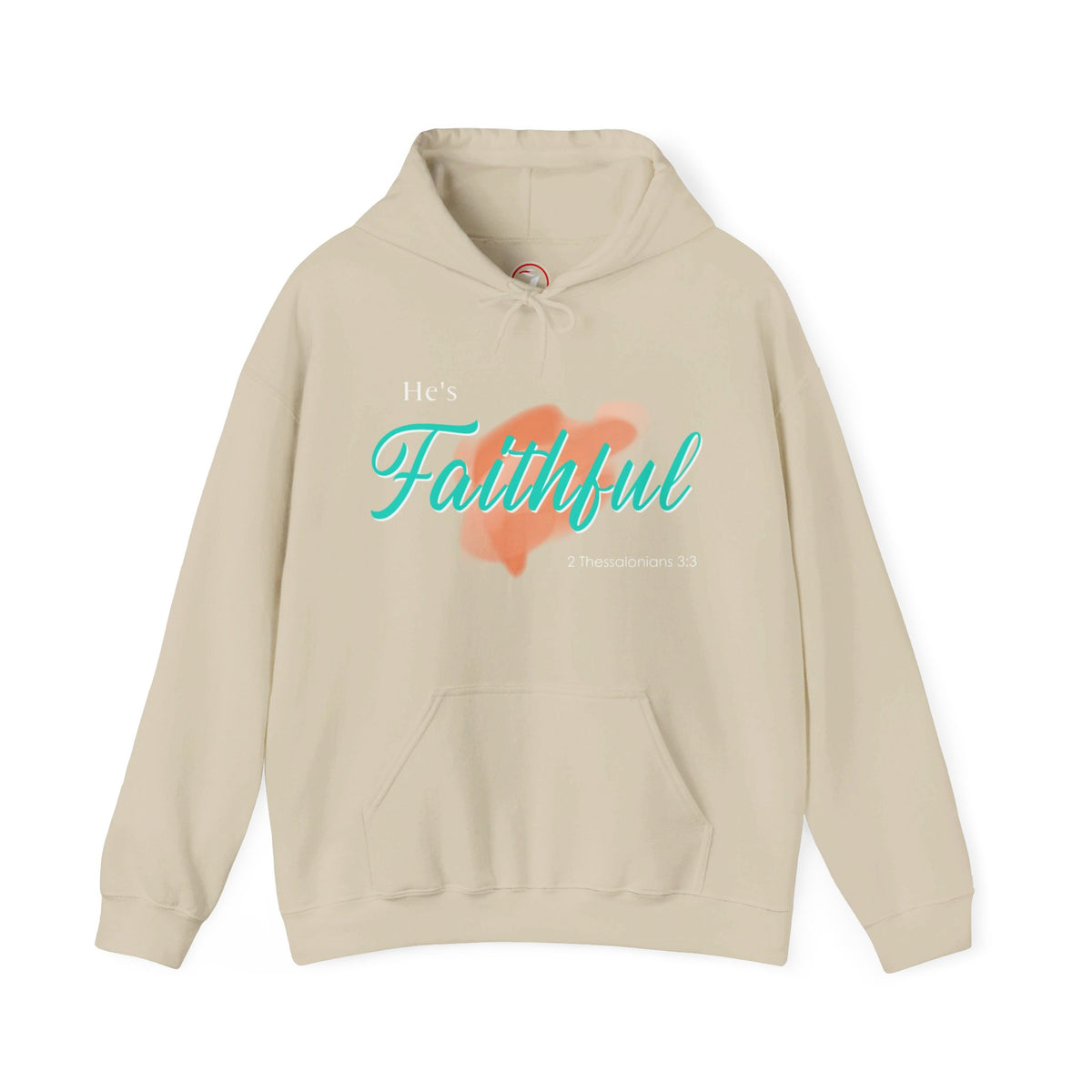 He's Faithful Unisex Heavy Blend™ Hooded Sweatshirt
