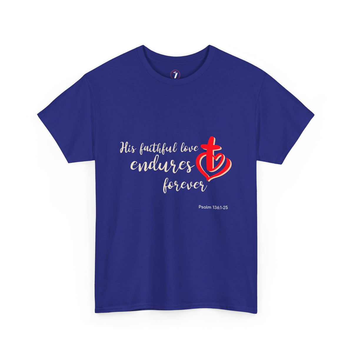 His Faithful Love Unisex Heavy Cotton Tee