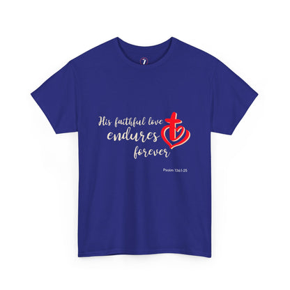 His Faithful Love Unisex Heavy Cotton Tee