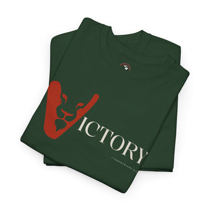 Victory in Jesus Unisex Heavy Cotton Tee