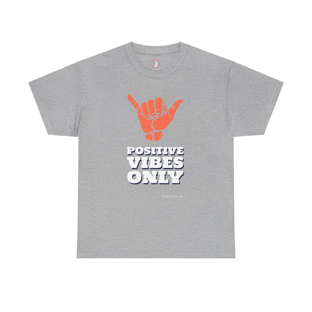 Positive Vibes Unisex Heavy Cotton Tee