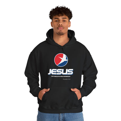 Jesus The Choice Logo Hoodie — Unisex Faith Pullover Hoodie