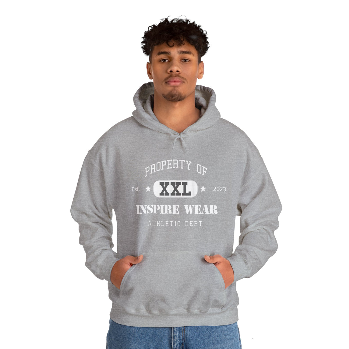 Inspire Wear Athletic Unisex Heavy Blend™ Hooded Sweatshirt