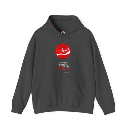 Things Go Better with Christ - Unisex Hooded Sweatshirt