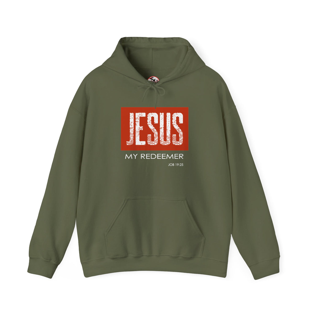 "Jesus My Redeemer" Inspirational Pullover Hoodie
