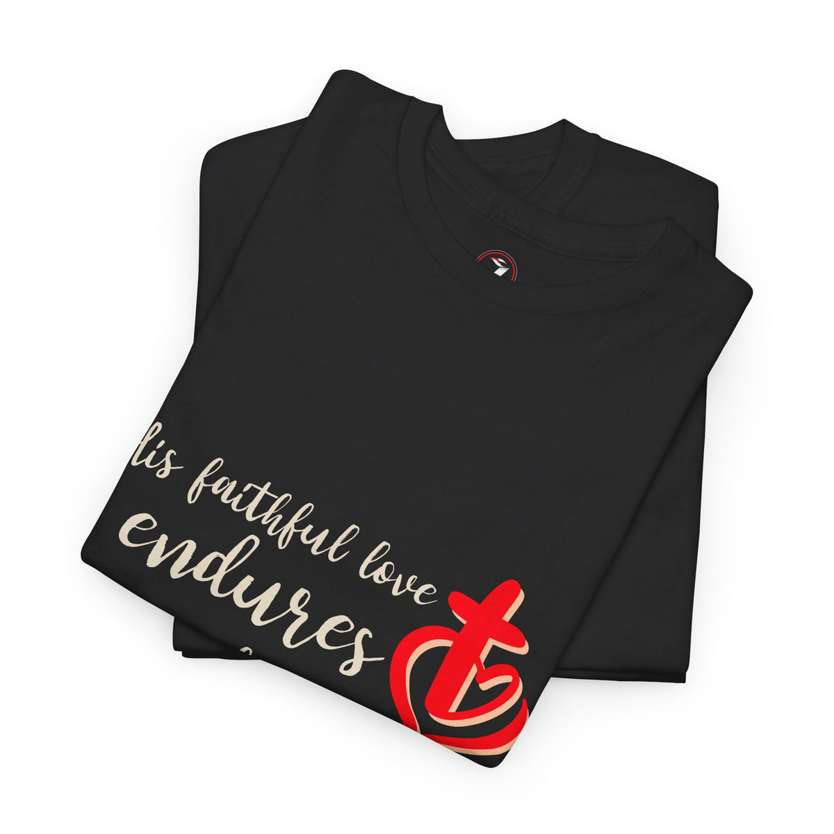 His Faithful Love Unisex Heavy Cotton Tee
