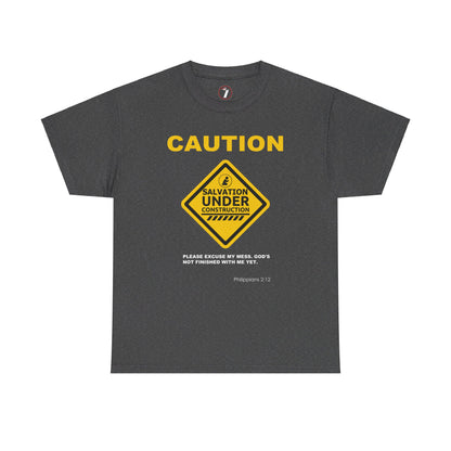 Salvation Under Construction Unisex Heavy Cotton Tee