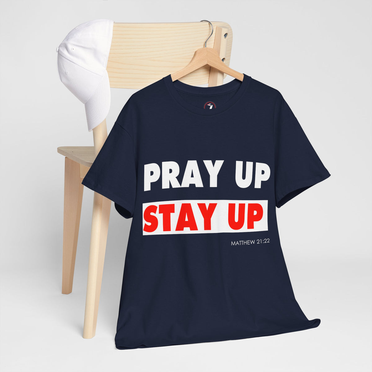 Pray up Stay up Unisex Heavy Cotton Tee