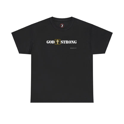God Strong Unisex Heavy Cotton Tee