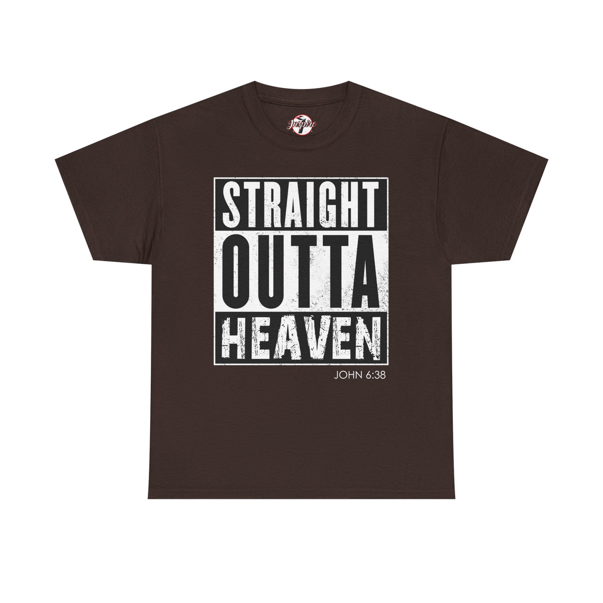 Straight Outta Heaven Unisex Inspirational Graphic T-Shirt
