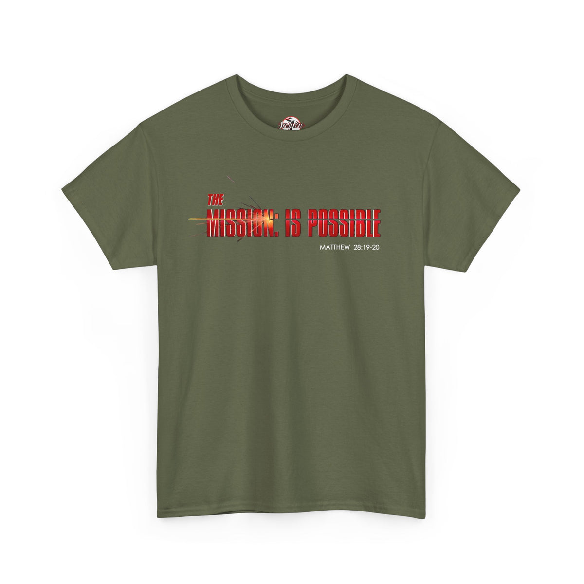 The Mission is Possible Motivational Unisex Graphic T-Shirt