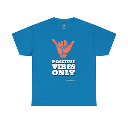 Positive Vibes Unisex Heavy Cotton Tee
