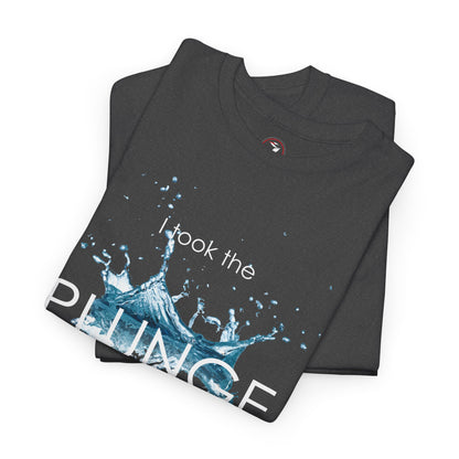 Plunge for Jesus Unisex Heavy Cotton Tee - Faith-Inspired Graphic Shirt