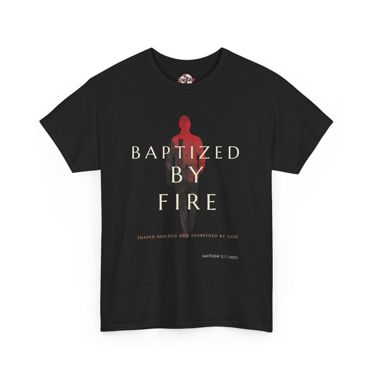 Baptized by Fire Unisex Heavy Cotton Tee