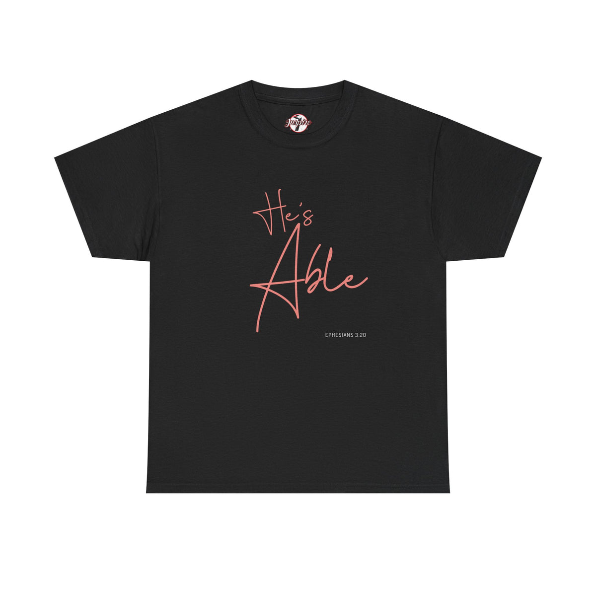 "He's Able" Women's Inspirational T-Shirt