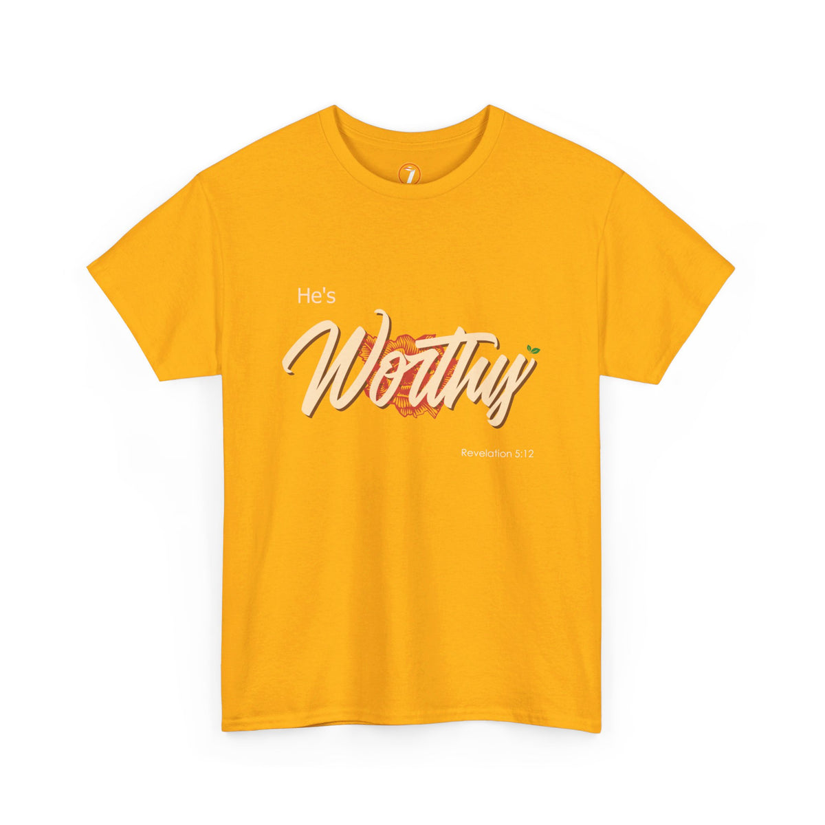 He's Worthy Unisex Heavy Cotton Tee