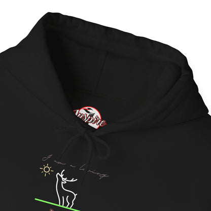 "Loving Doe" Inspirational Hooded Sweatshirt