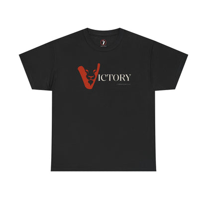 Victory in Jesus Unisex Heavy Cotton Tee