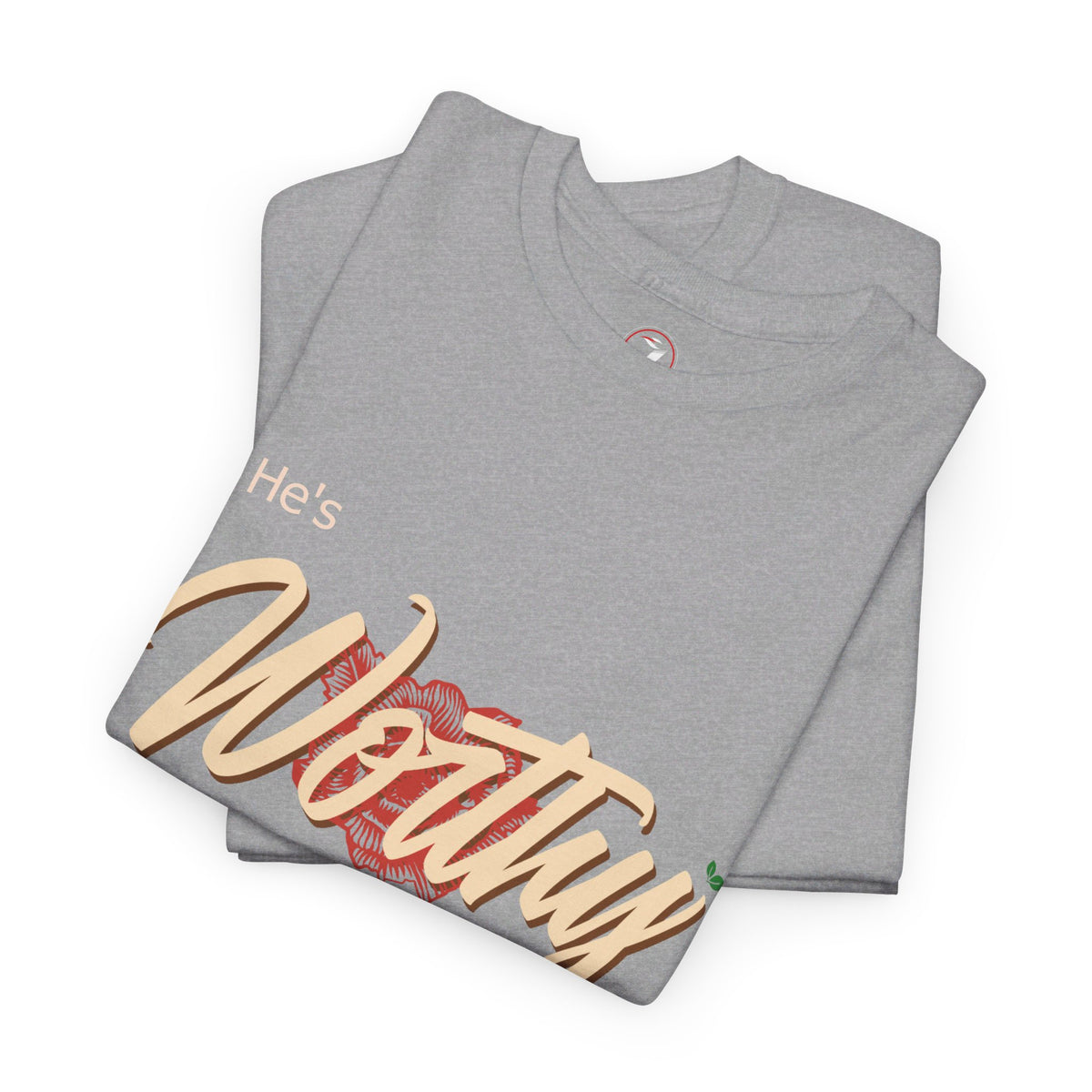 He's Worthy Unisex Heavy Cotton Tee