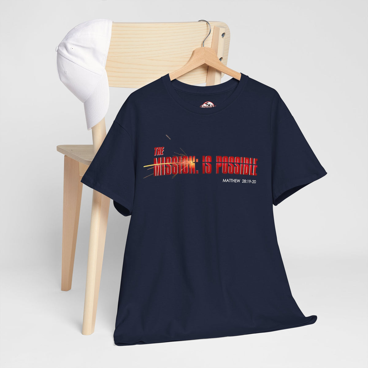 The Mission is Possible Motivational Unisex Graphic T-Shirt