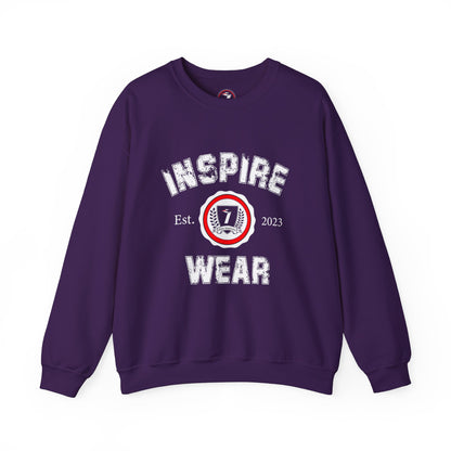 Inspire Wear Crested Unisex Heavy Blend™ Crewneck Sweatshirt