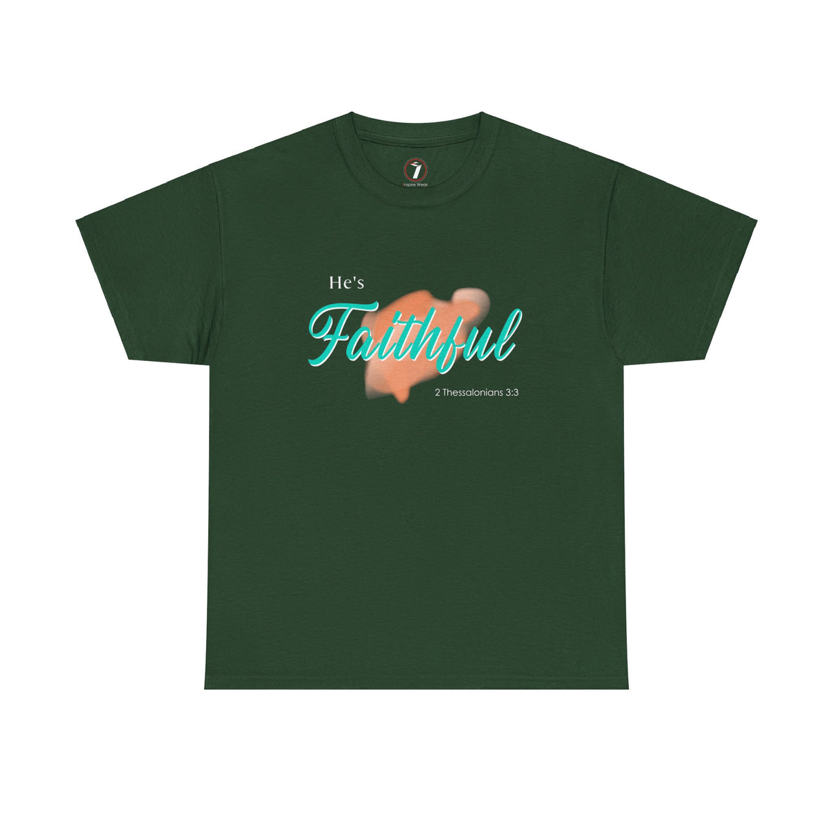 He's Faithful Unisex Heavy Cotton Tee
