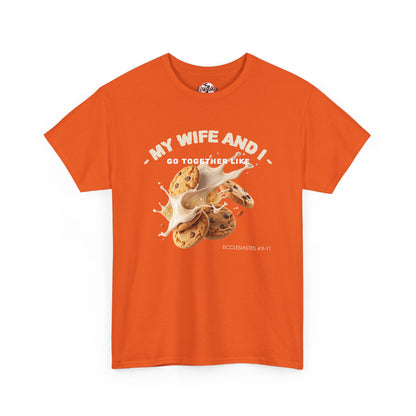 My Wife and I Go Together Like Cookies & Milk Men's Graphic Tee