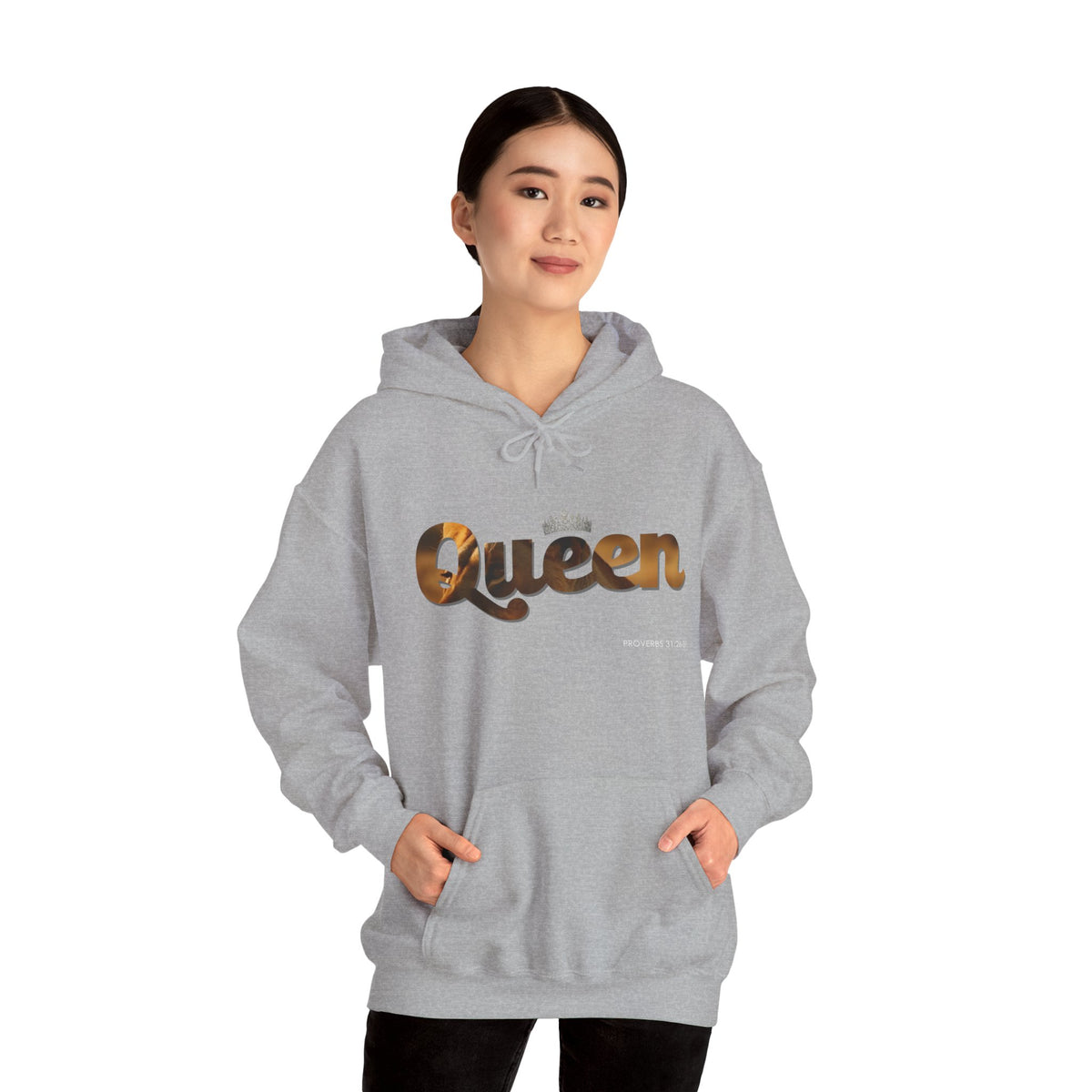 "Queen" Women's Graphic Pullover Hoodie