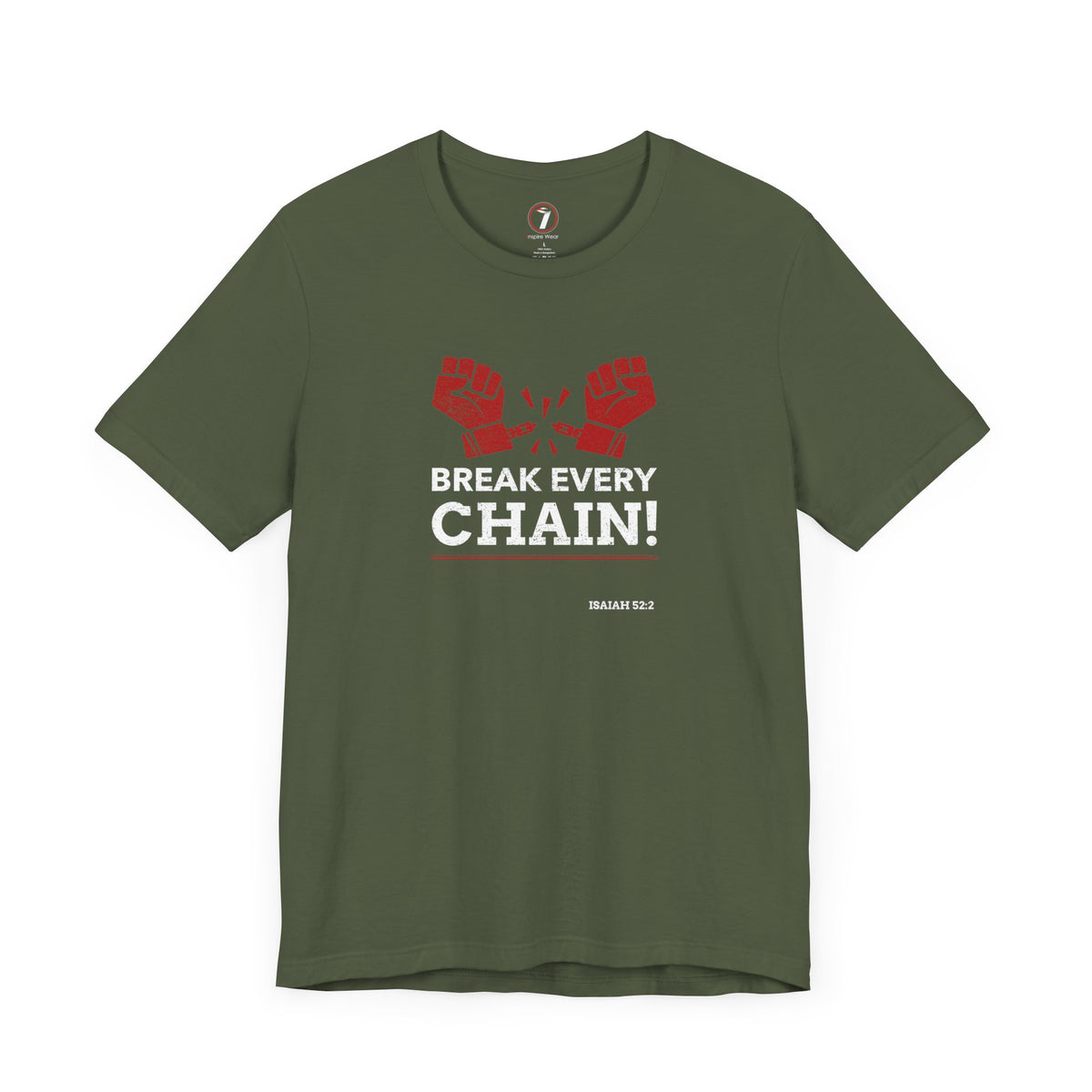 Break Every Chain Unisex Jersey Short Sleeve Tee