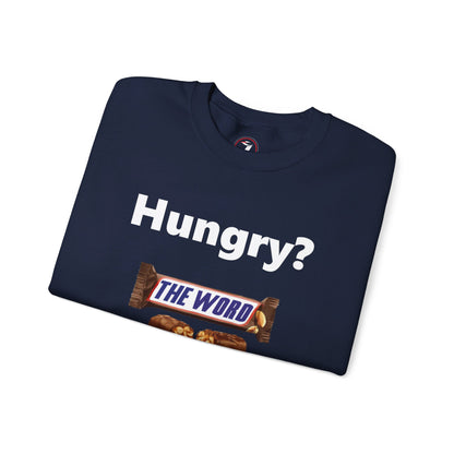 Hungry for the Word Unisex Heavy Blend™ Crewneck Sweatshirt